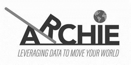 ARCHIE LEVERAGING DATA TO MOVE YOUR WORLD trademark