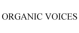 ORGANIC VOICES trademark