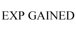 EXP GAINED trademark