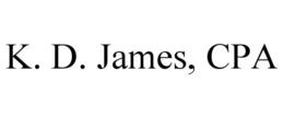 K. D. JAMES, CPA trademark