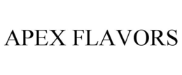 APEX FLAVORS trademark