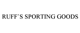 RUFF'S SPORTING GOODS trademark