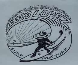 LOCO LOPEZ E.D. SURF AND TURF trademark