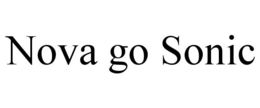 NOVA GO SONIC trademark