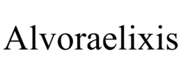 ALVORAELIXIS trademark