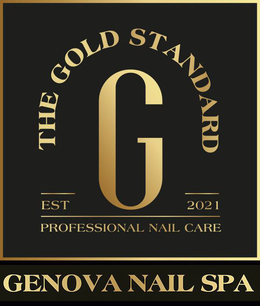 GENOVA NAIL SPA G THE GOLD STANDARD EST 2021 PROFESSIONAL NAIL CARE trademark