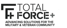 TOTAL FORCE + ADVANCING SOLUTIONS FOR THE MILITARY & VETERAN COMMUNITY trademark