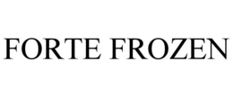 FORTE FROZEN trademark