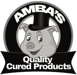 AMBA'S QUALITY CURED PRODUCTS trademark
