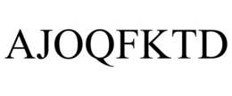 AJOQFKTD trademark