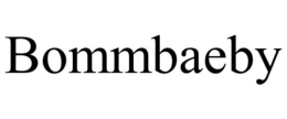 BOMMBAEBY trademark