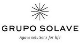 GRUPO SOLAVE AGAVE SOLUTIONS FOR LIFE trademark