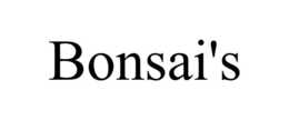 BONSAI'S trademark