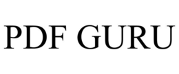 PDF GURU trademark