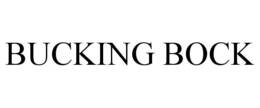 BUCKING BOCK trademark
