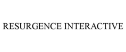 RESURGENCE INTERACTIVE trademark