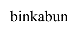 BINKABUN trademark