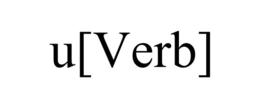 U[VERB] trademark