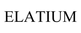 ELATIUM trademark