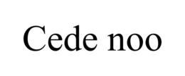 CEDE NOO trademark