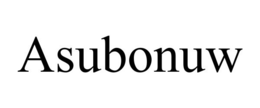 ASUBONUW trademark