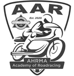 AAR EST. 2020 AMERICAN HISTORIC RACING MOTORCYCLE ASSOCIATION AHRMA ACADEMY OF ROADRACING trademark