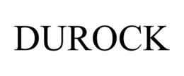 DUROCK trademark