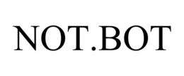 NOT.BOT trademark