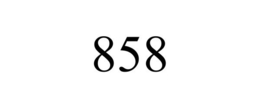 858 trademark