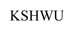 KSHWU trademark