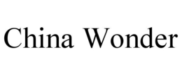 CHINA WONDER trademark