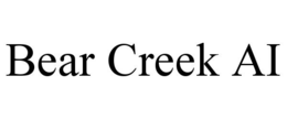 BEAR CREEK AI trademark