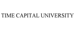 TIME CAPITAL UNIVERSITY trademark