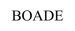 BOADE trademark