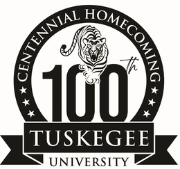 TUSKEGEE UNIVERSITY 100TH CENTENNIAL HOMECOMING trademark