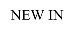 NEW IN trademark