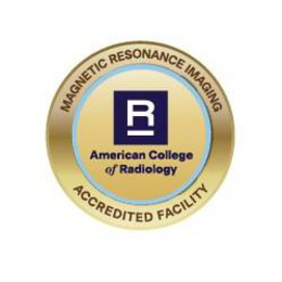 MAGNETIC RESONANCE IMAGING ACCREDITED FACILITY R AMERICAN COLLEGE OF RADIOLOGY trademark
