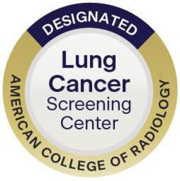 DESIGNATED LUNG CANCER SCREENING CENTER AMERICAN COLLEGE OF RADIOLOGY trademark