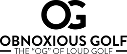 OG OBNOXIOUS GOLF THE "OG" OF LOUD GOLF trademark