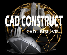 CAD CONSTRUCT CAD - BIM - VR trademark