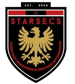 STARSECS EST. 2024 COMMITMENT. PERSEVERANCE. RESILIENCE. DETERMINATION trademark