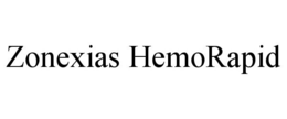 ZONEXIAS HEMORAPID trademark