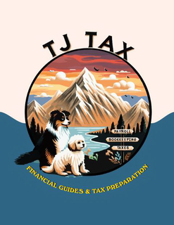 T J TAX FINANCIAL GUIDES & TAX PREPARATION PAYROLL BOOKKEEPING TAXES trademark