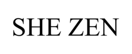 SHE ZEN trademark