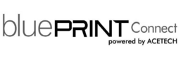 BLUEPRINT CONNECT POWERED BY ACETECH trademark