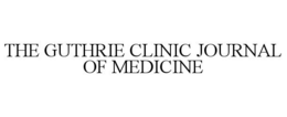 THE GUTHRIE CLINIC JOURNAL OF MEDICINE trademark