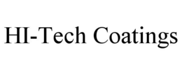 HI-TECH COATINGS trademark