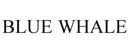 BLUE WHALE trademark