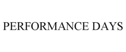 PERFORMANCE DAYS trademark