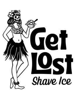 GET LOST SHAVE ICE trademark